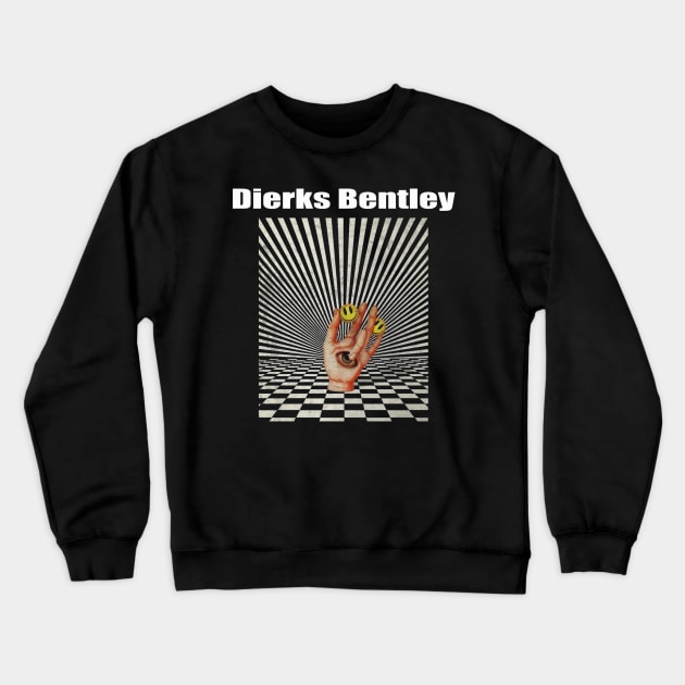 Illuminati Hand Of Dierks Bentley Crewneck Sweatshirt by Beban Idup